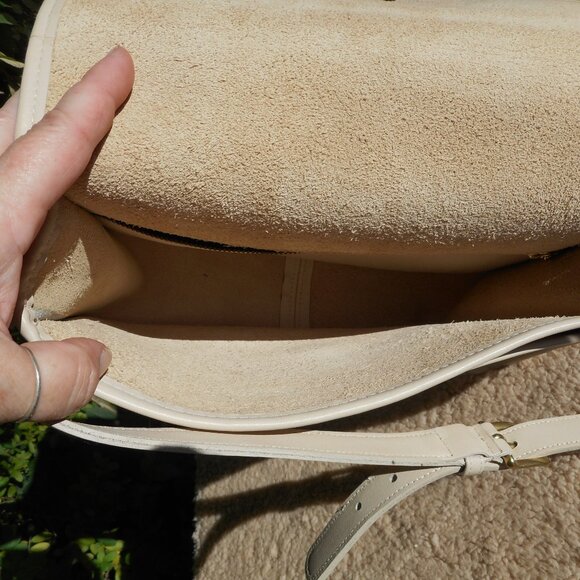 SOLD*** Vintage Coach City Bag 9890, EUC in Bone - Picture 8 of 10